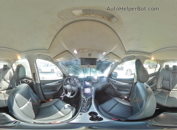 JN1EV7AP2LM207419 2020 INFINITI Q50 White VIN sticker view