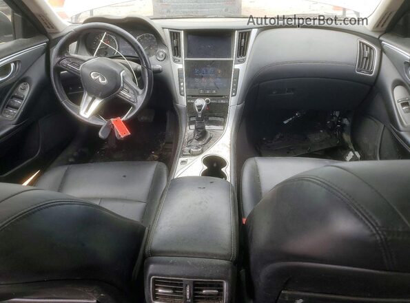 JN1EV7AP2LM207467 2020 INFINITI Q50 Blue Առջևի վահանակի տեսք