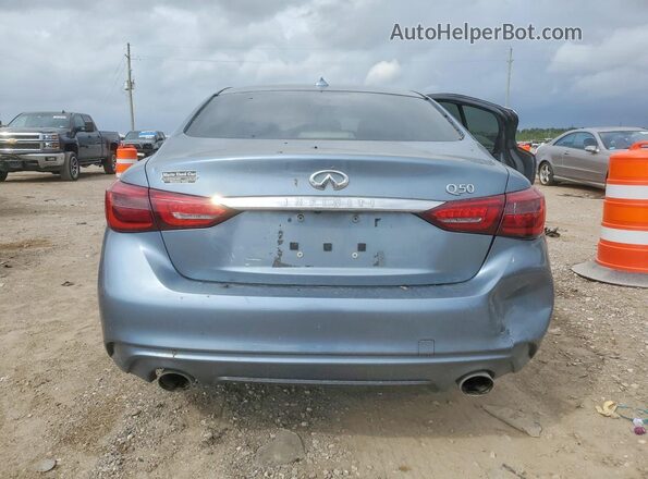 JN1EV7AP2LM207467 2020 INFINITI Q50 Blue Հետևի տեսք