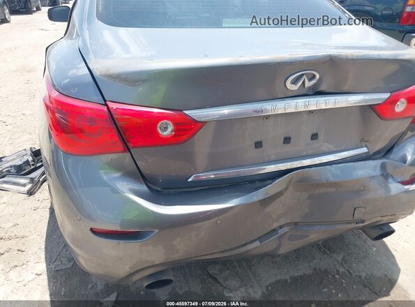 JN1EV7AP3GM304022 2016 INFINITI Q50 Gray Front view