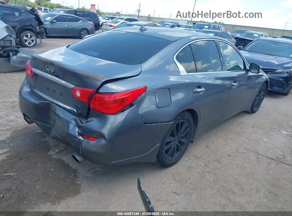 JN1EV7AP3GM304022 2016 INFINITI Q50 Gray Rear right