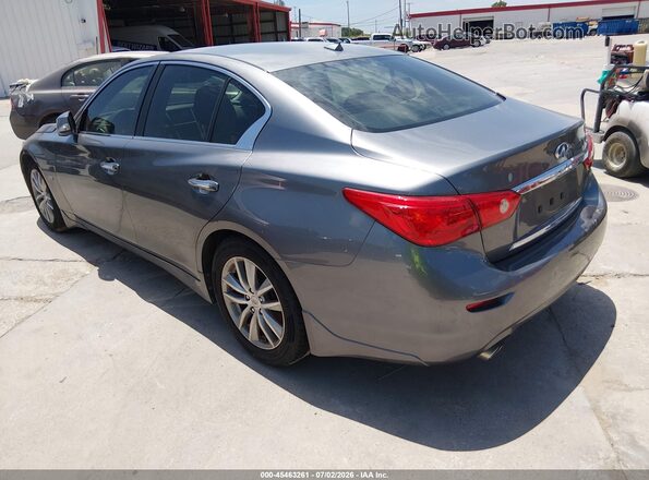 JN1EV7AP3HM732108 2017 INFINITI Q50 Gray Rear left