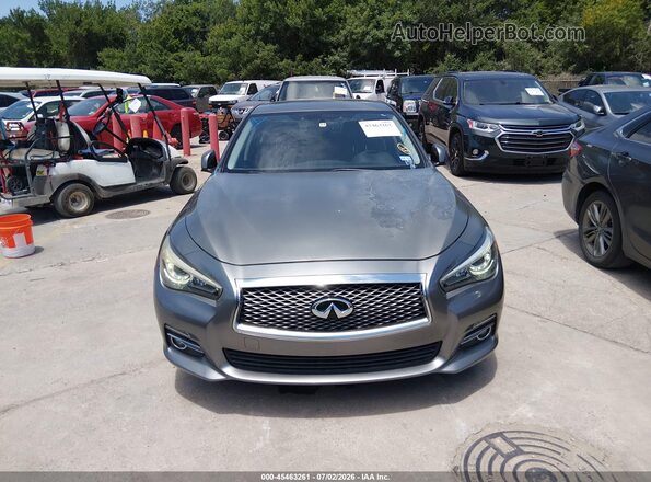 JN1EV7AP3HM732108 2017 INFINITI Q50 Gray Front view