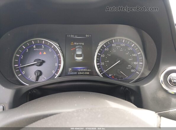 JN1EV7AP3HM732108 2017 INFINITI Q50 Gray Rear seats view