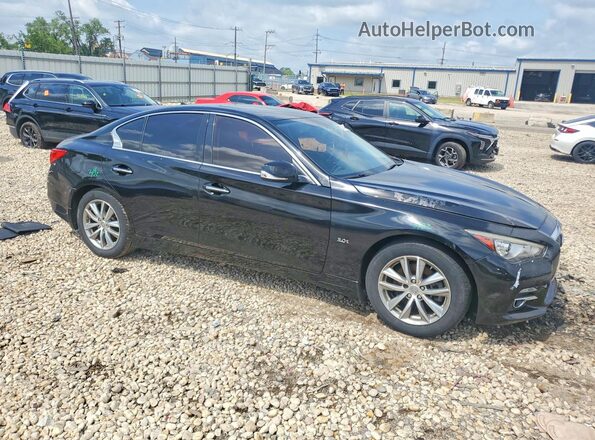JN1EV7AP3HM733436 2017 INFINITI Q50 Черный Передняя правая четверть