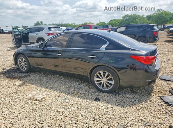 JN1EV7AP3HM733436 2017 INFINITI Q50 Черный Задняя левая четверть