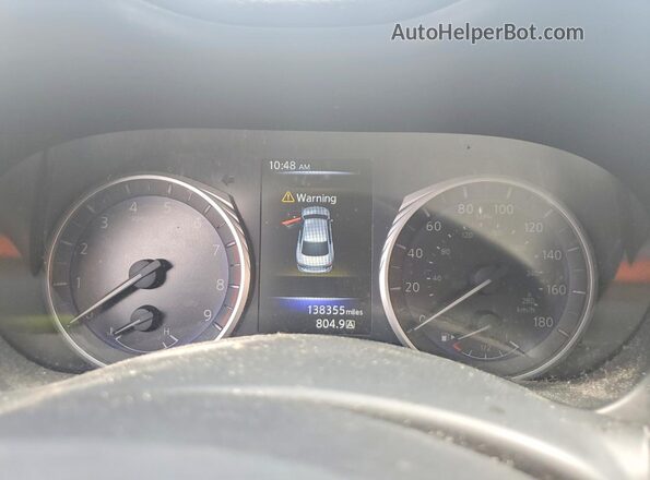 JN1EV7AP3HM733436 2017 INFINITI Q50 Черный Вид щитка приборов