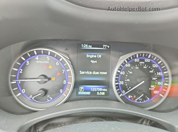 JN1EV7AP3HM733890 2017 INFINITI Q50 Silver Widok zestawu wskaźników