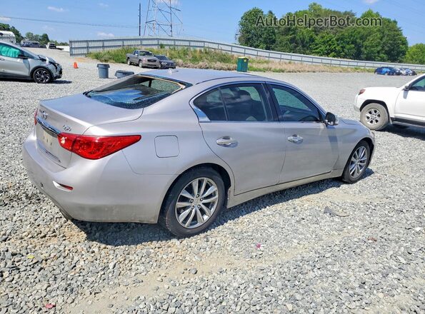 JN1EV7AP3HM739110 2017 INFINITI Q50 Silver უკანა მარჯვენა