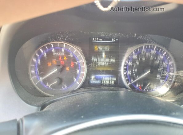 JN1EV7AP3HM739110 2017 INFINITI Q50 Silver ხელსაწყოთა პანელის ხედი