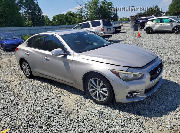 JN1EV7AP3HM739110 2017 INFINITI Q50 Silver წინა მარჯვენა