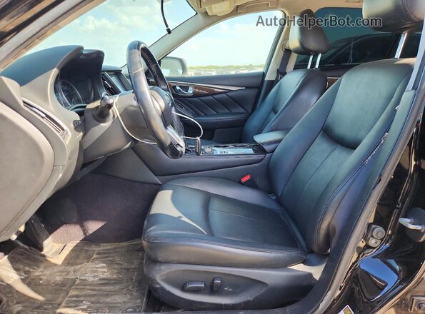 JN1EV7AP3JM351557 2018 INFINITI Q50 Black Front interior view