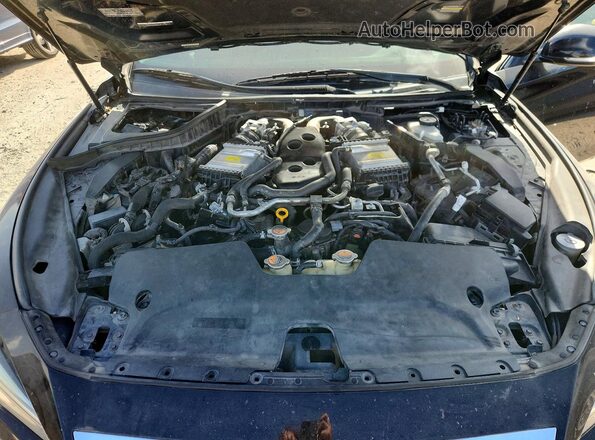 JN1EV7AP3JM351557 2018 INFINITI Q50 Black Rear interior view