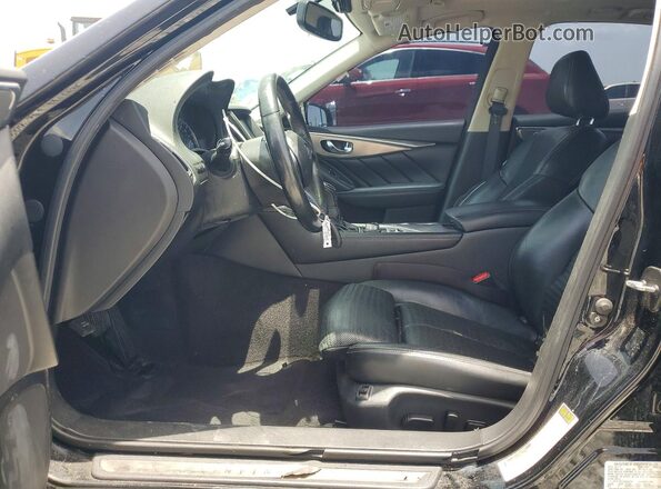 JN1EV7AP3JM359979 2018 INFINITI Q50 Black Vista interior delantera