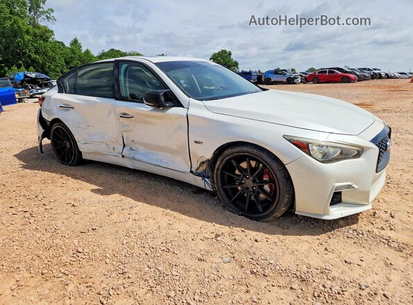 JN1EV7AP3JM365605 2018 INFINITI Q50 Белый Передняя правая четверть