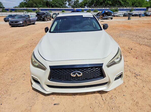 JN1EV7AP3JM365605 2018 INFINITI Q50 Белый Вид спереди