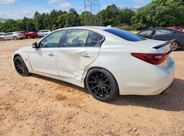 JN1EV7AP3JM365605 2018 INFINITI Q50 Белый Задняя левая четверть