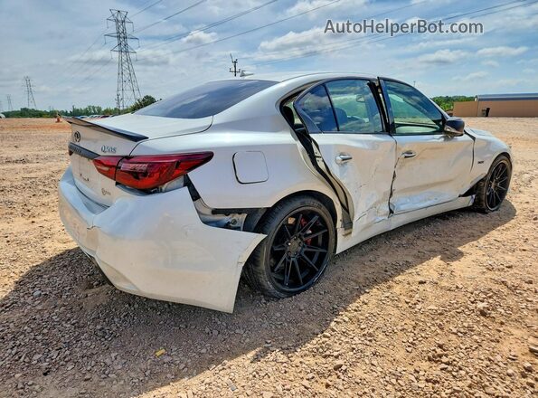 JN1EV7AP3JM365605 2018 INFINITI Q50 Белый Задняя правая четверть