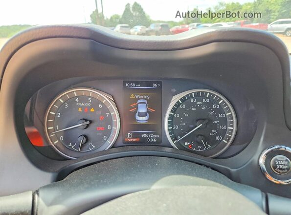 JN1EV7AP3JM365605 2018 INFINITI Q50 Белый Вид щитка приборов