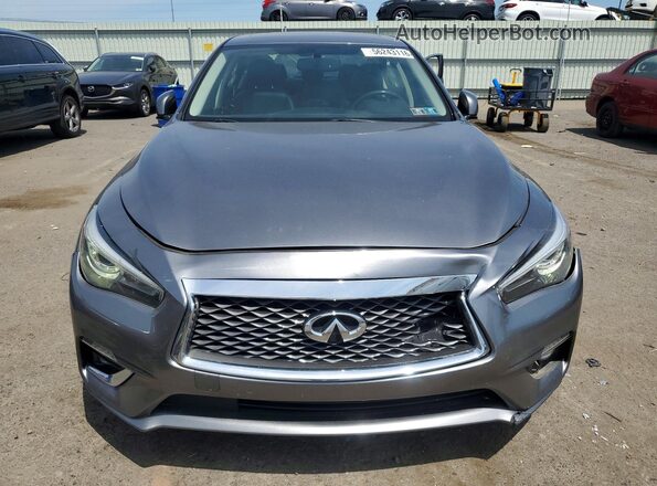JN1EV7AP3KM513625 2019 INFINITI Q50 Gray Դիմացի տեսք