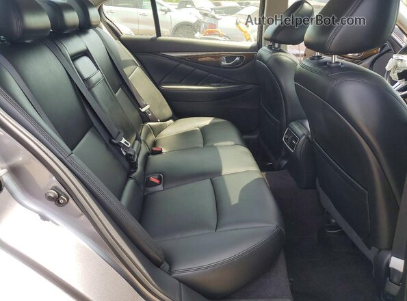 JN1EV7AP3KM513625 2019 INFINITI Q50 Gray Հետևի նստատեղերի տեսք