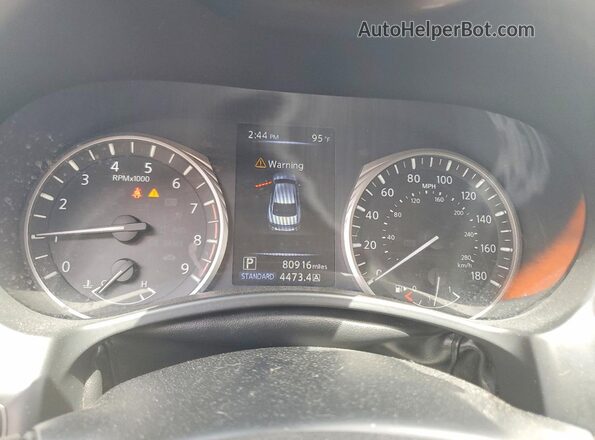 JN1EV7AP4JM350353 2018 INFINITI Q50 Черный Вид щитка приборов