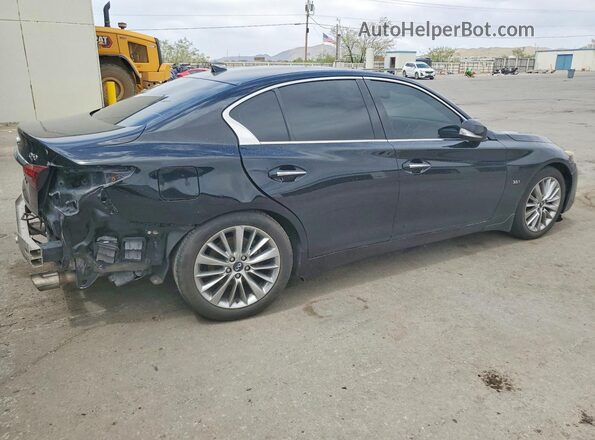 JN1EV7AP4JM350353 2018 INFINITI Q50 Черный Задняя правая четверть