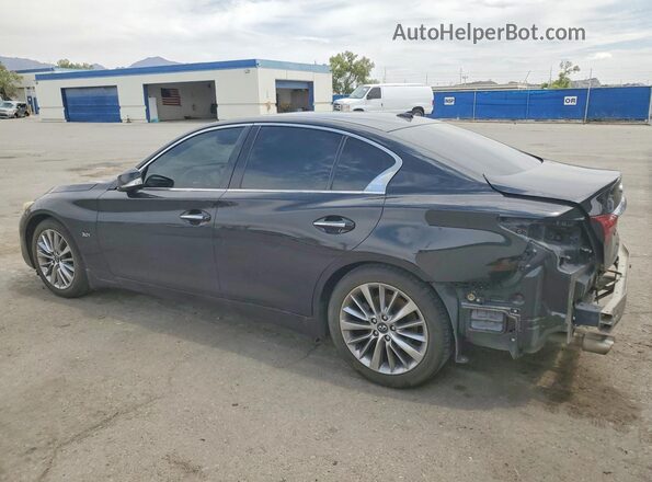 JN1EV7AP4JM350353 2018 INFINITI Q50 Черный Задняя левая четверть