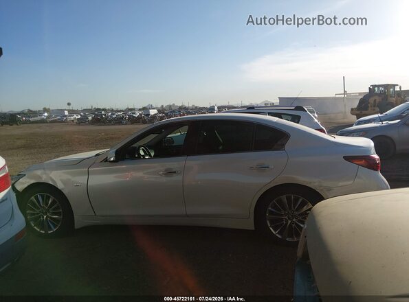 JN1EV7AP4JM351857 2018 INFINITI Q50 White Սալոնի 360 աստիճան տեսք