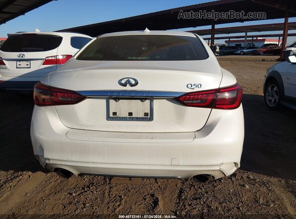 JN1EV7AP4JM351857 2018 INFINITI Q50 White 
