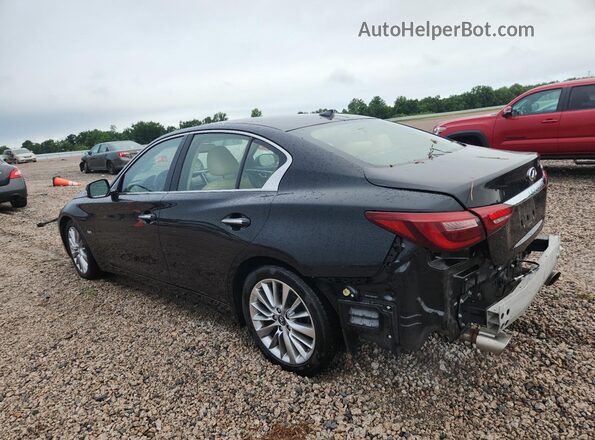 JN1EV7AP4KM510152 2019 INFINITI Q50 Black Հետևի ձախ