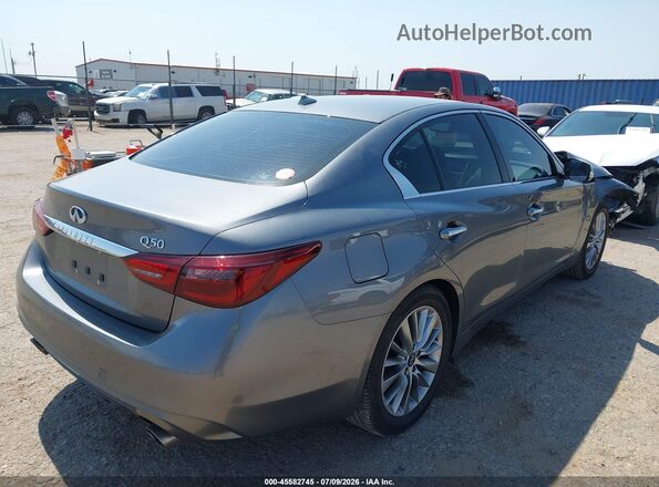 JN1EV7AP4KM511611 2019 INFINITI Q50 Silver უკანა მარჯვენა