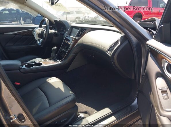 JN1EV7AP4KM511611 2019 INFINITI Q50 Silver წინა სალონის ხედი