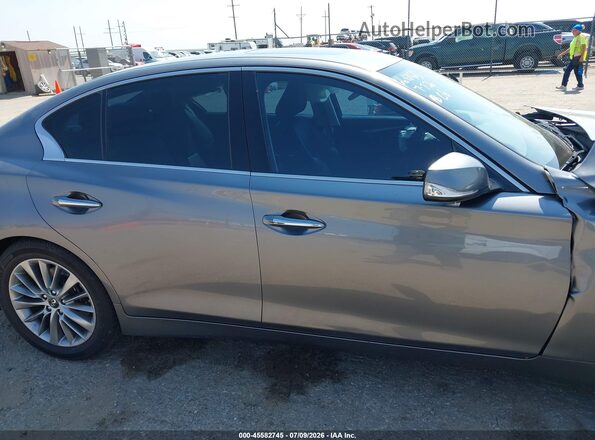 JN1EV7AP4KM511611 2019 INFINITI Q50 Silver უკანა სალონის ხედი
