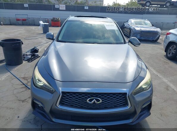 JN1EV7AP4KM512046 2019 INFINITI Q50 Black Vista del cuadro de instrumentos