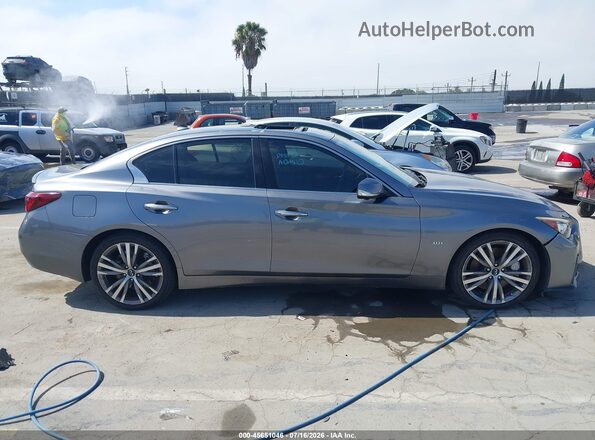 JN1EV7AP4KM512046 2019 INFINITI Q50 Black Vista interior trasera
