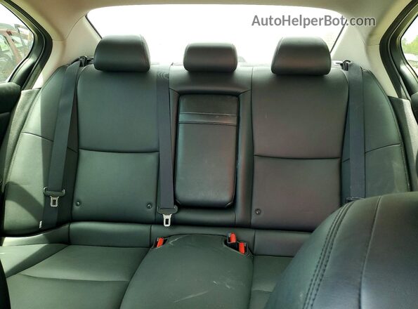 JN1EV7AP4KM513763 2019 INFINITI Q50 Black Հետևի նստատեղերի տեսք