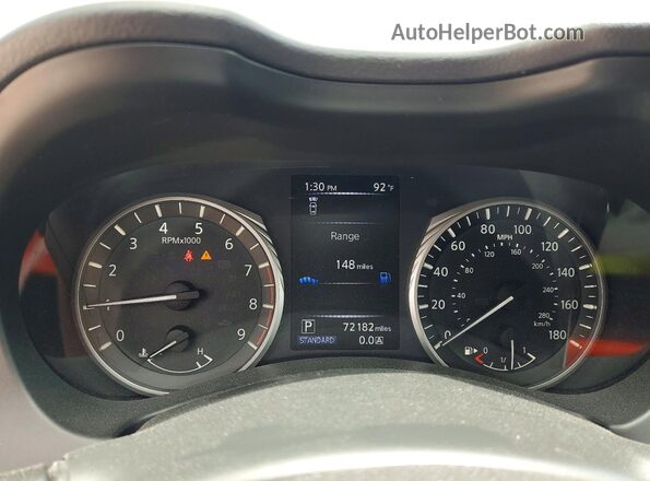 JN1EV7AP4KM513763 2019 INFINITI Q50 Black Սարքավորումների վահանակի տեսք