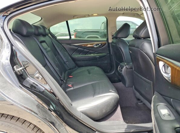 JN1EV7AP4KM513763 2019 INFINITI Q50 Black Սալոնի հետևի տեսք