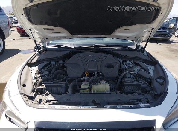 JN1EV7AP4KM517764 2019 INFINITI Q50 Белый Вид сзади