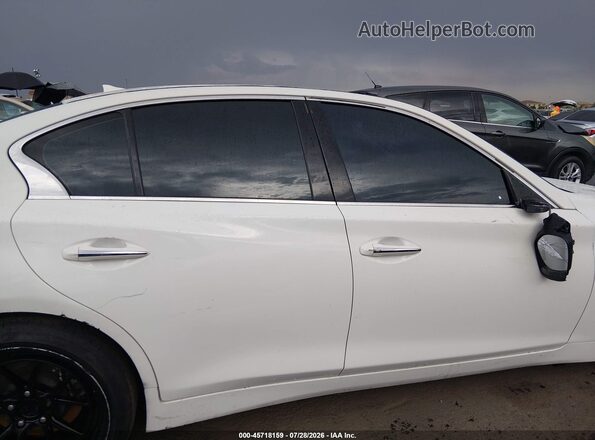 JN1EV7AP4KM517764 2019 INFINITI Q50 Белый Вид задней части салона