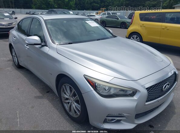JN1EV7AP5HM731770 2017 INFINITI Q50 Серебряный Вид спереди