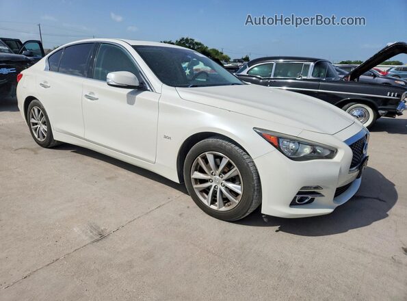 JN1EV7AP5HM736998 2017 INFINITI Q50 White Przód prawy