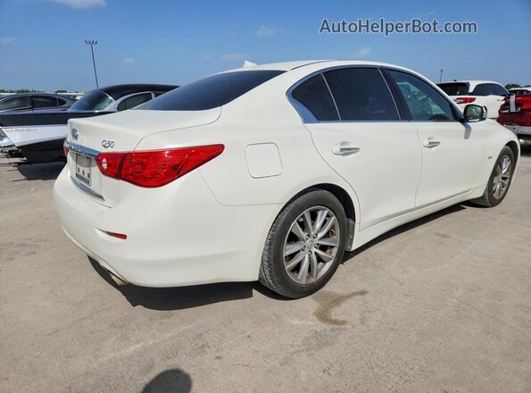 JN1EV7AP5HM736998 2017 INFINITI Q50 White Tył prawy