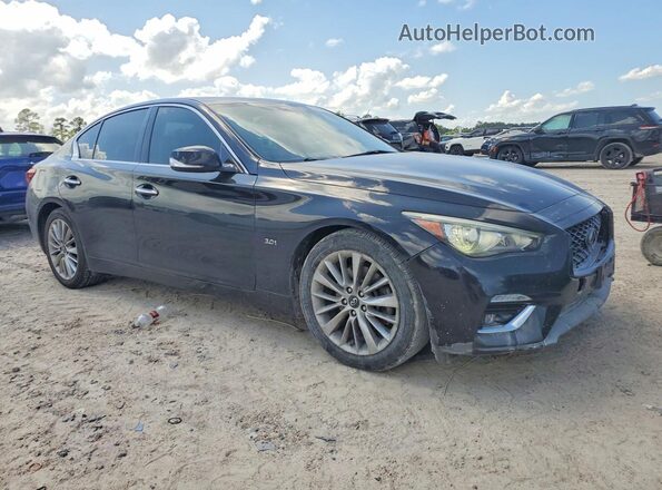JN1EV7AP5JM356419 2018 INFINITI Q50 Black წინა მარჯვენა