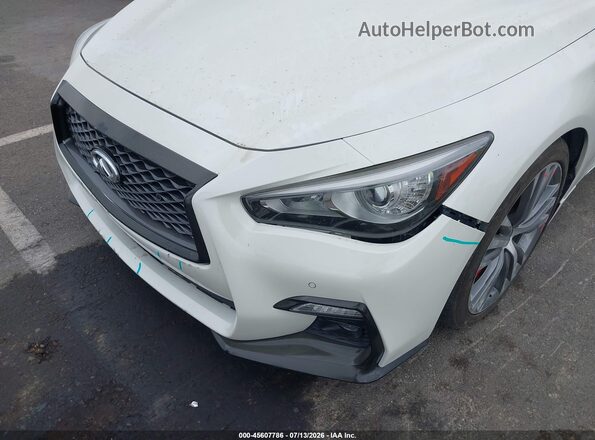 JN1EV7AP5JM358879 2018 INFINITI Q50 White წინა ხედი