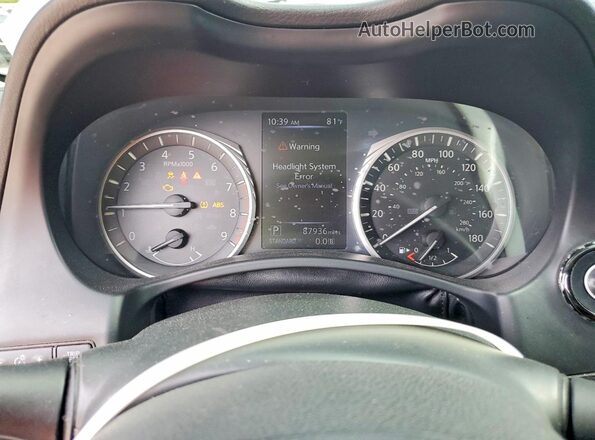 JN1EV7AP5JM362057 2018 INFINITI Q50 Silver Սարքավորումների վահանակի տեսք