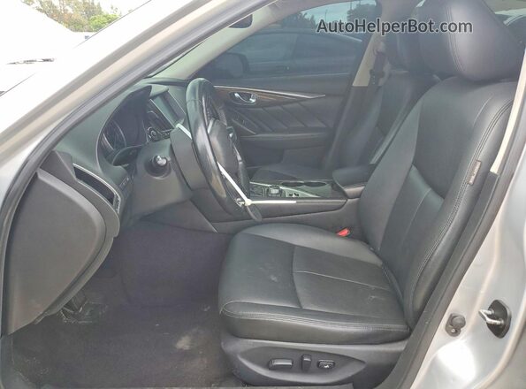 JN1EV7AP5JM362057 2018 INFINITI Q50 Silver Սալոնի դիմացի տեսք