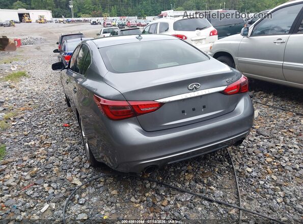 JN1EV7AP5JM365427 2018 INFINITI Q50 Gray Задня ліва чверть