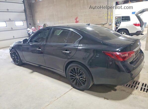 JN1EV7AP5JM591161 2018 INFINITI Q50 Black Задня ліва чверть